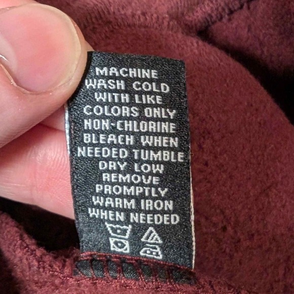 Cookies SF Park Avenue Fleece Sweatpant Joggers Burgundy Size 2XL - Picture 9 of 9